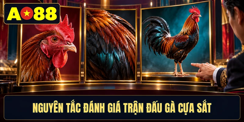 Nguyên tắc đánh giá trận đấu gà cựa sắt
