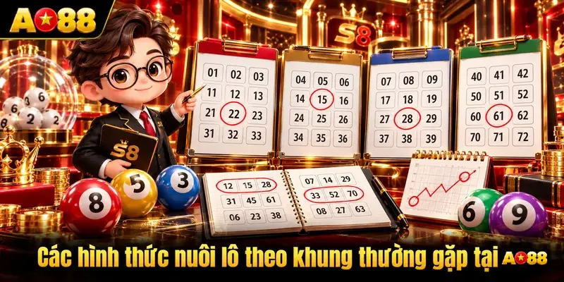 Các hình thức nuôi lô theo khung thường gặp tại AO88