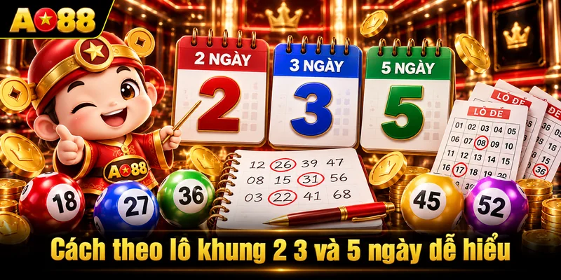 Cách theo lô khung 2 3 và 5 ngày dễ hiểu