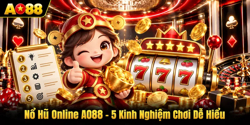 Nổ Hũ Online AO88 - 5 Kinh Nghiệm Chơi Dễ Hiểu